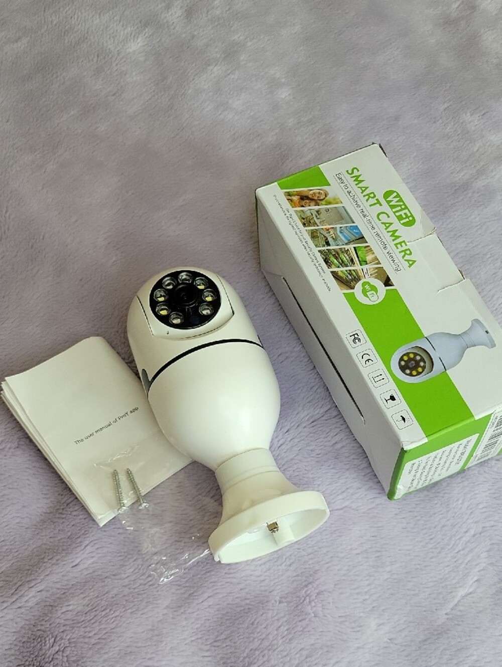 WiFi Smart Camera - White - Generic
